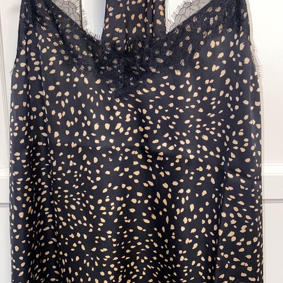 Forever 21 Large Woven Camisole Black Tan - Picture 5 of 10